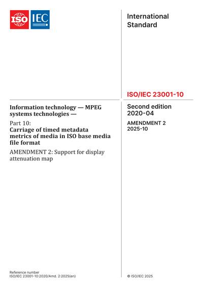 Standards PDF Cover Page