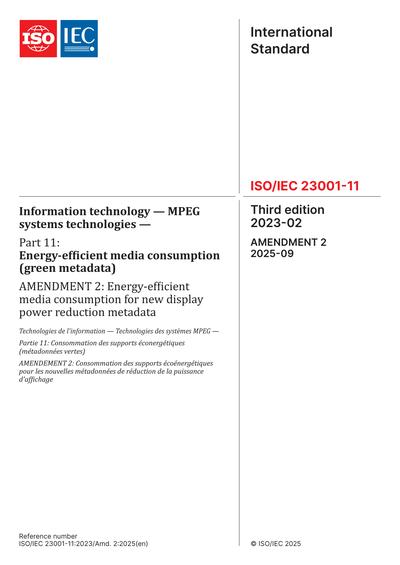 Standards PDF Cover Page