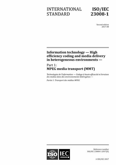 Standards PDF Cover Page