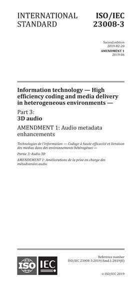 Standards PDF Cover Page
