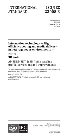 Standards PDF Cover Page
