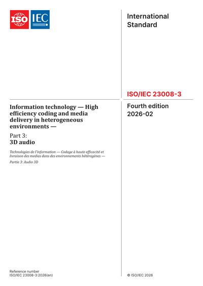 Standards PDF Cover Page
