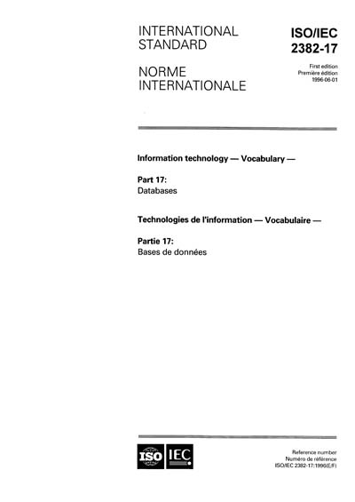 Standards PDF Cover Page