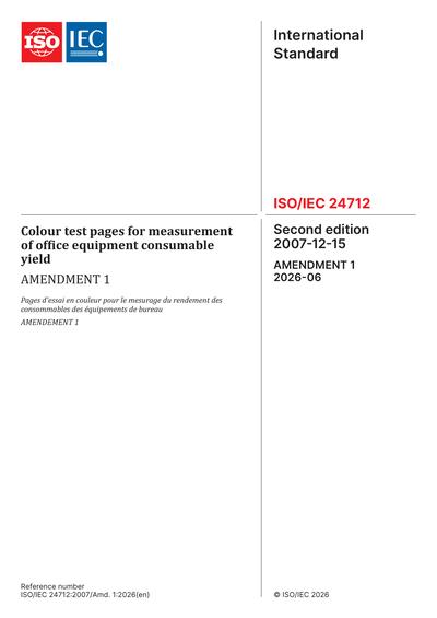 Standards PDF Cover Page