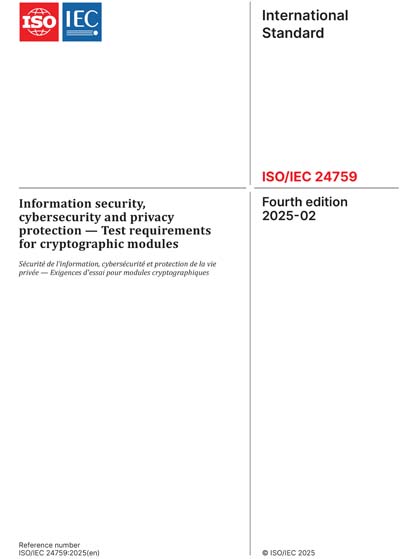 Standards PDF Cover Page