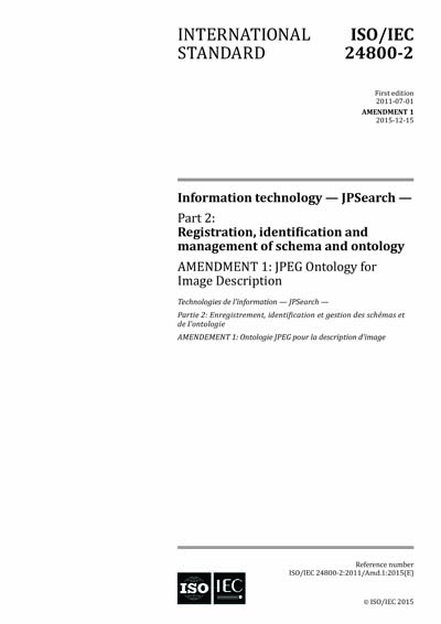 Standards PDF Cover Page