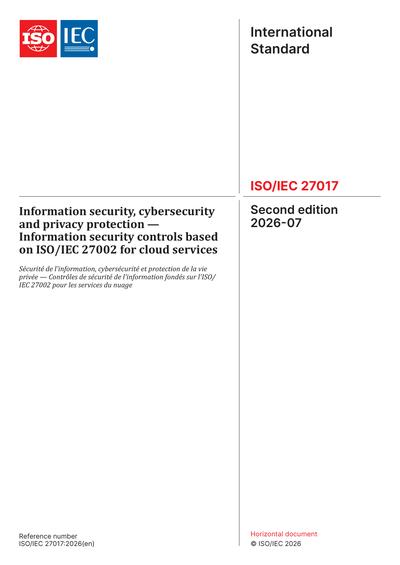 Standards PDF Cover Page