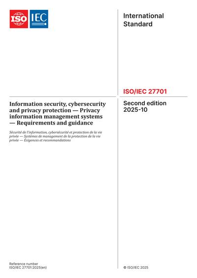 Standards PDF Cover Page