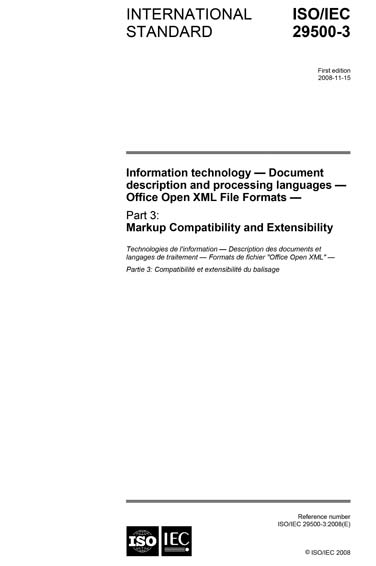 Standards PDF Cover Page