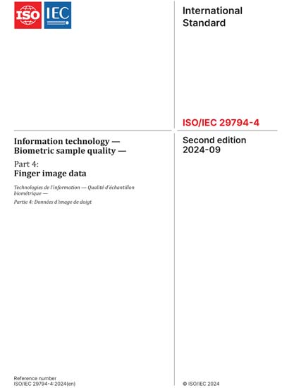 Standards PDF Cover Page