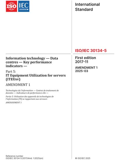 Standards PDF Cover Page