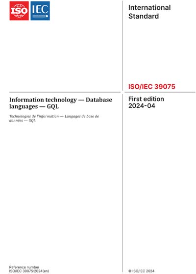 Standards PDF Cover Page