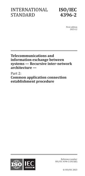 As4396 Specification.pdf ISO/IEC 4396-2:2023 - Telecommunications and information exchange ...