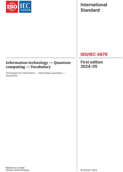 Standards PDF Cover Page