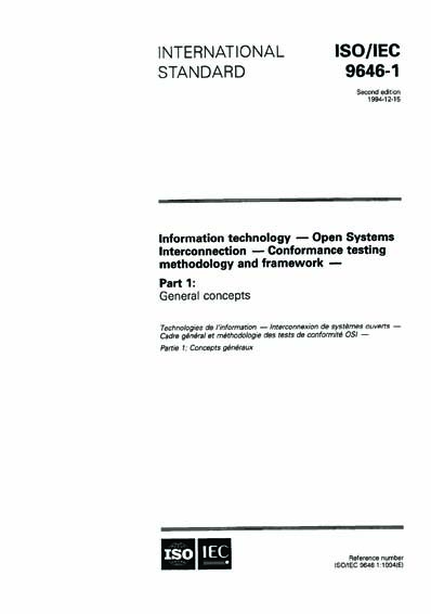 Standards PDF Cover Page