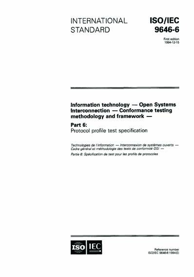 Standards PDF Cover Page