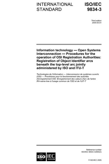 Standards PDF Cover Page