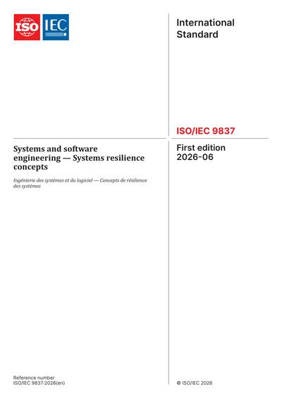 Standards PDF Cover Page