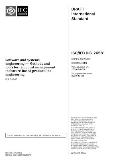 Standards PDF Cover Page