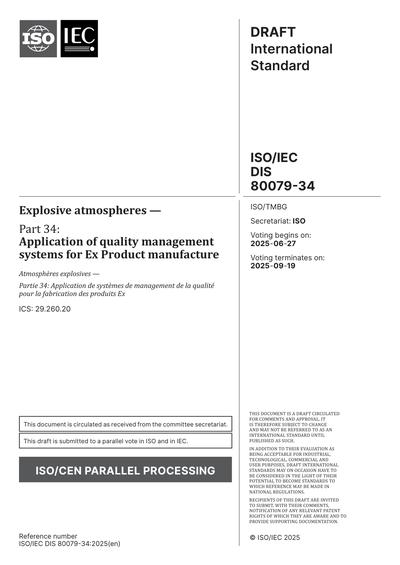 Standards PDF Cover Page
