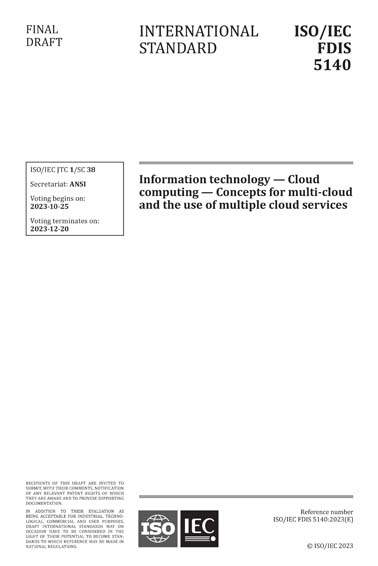 Standards PDF Cover Page
