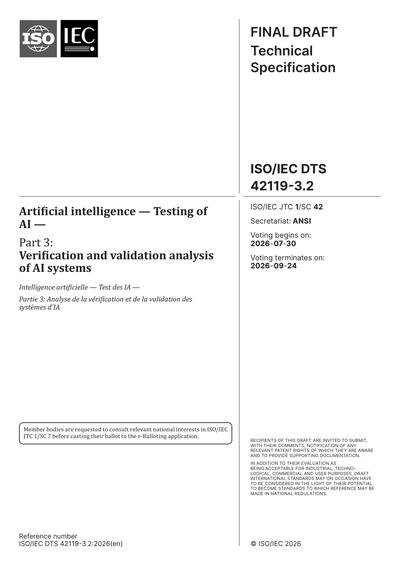 Standards PDF Cover Page