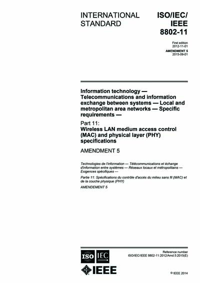 Standards PDF Cover Page