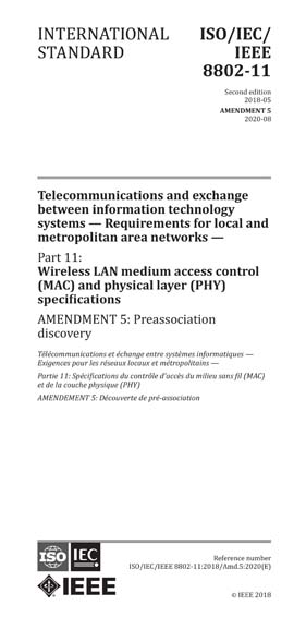 Standards PDF Cover Page