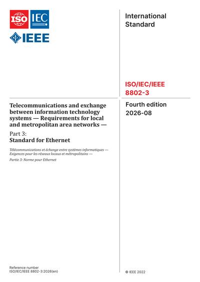Standards PDF Cover Page