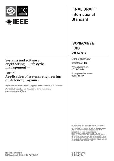 Standards PDF Cover Page