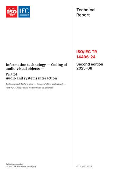 Standards PDF Cover Page