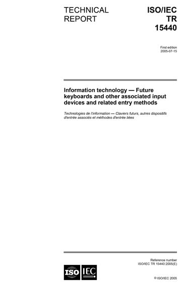 Standards PDF Cover Page