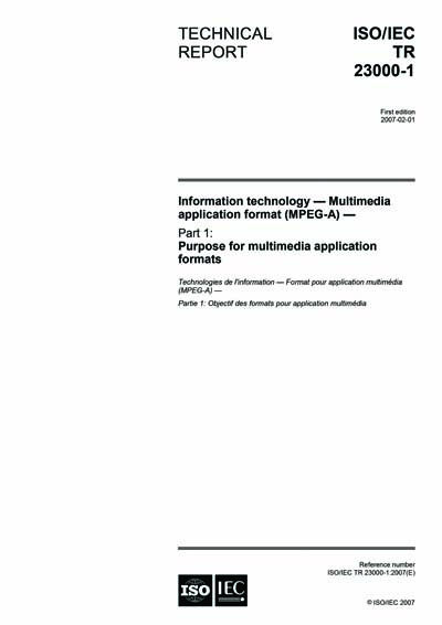 Standards PDF Cover Page