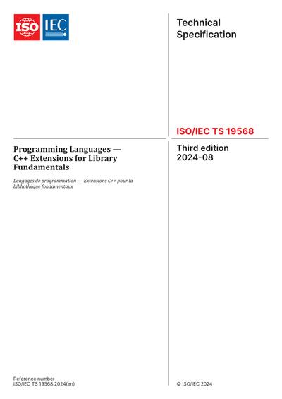 Standards PDF Cover Page
