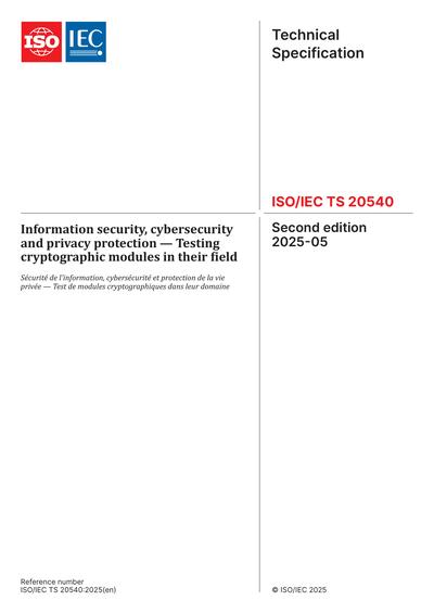 Standards PDF Cover Page