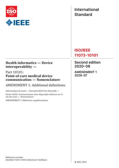 Standards PDF Cover Page