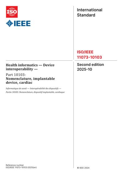 Standards PDF Cover Page