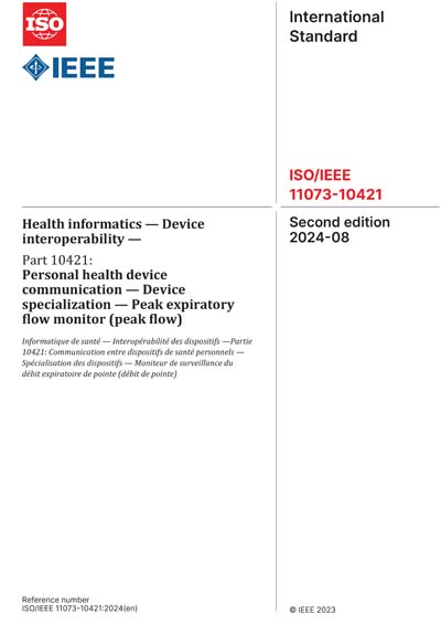 Standards PDF Cover Page
