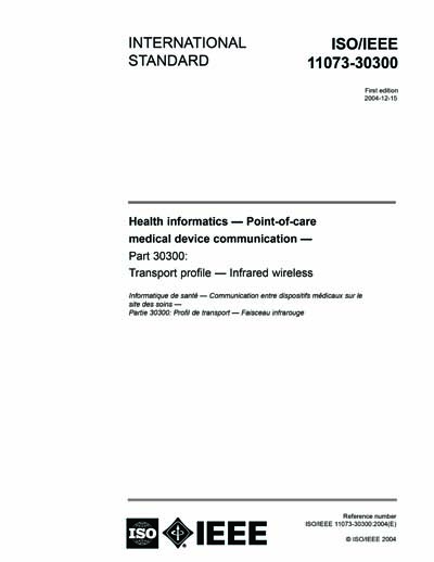 Standards PDF Cover Page