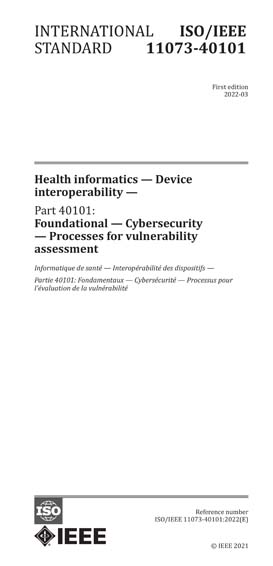 Standards PDF Cover Page