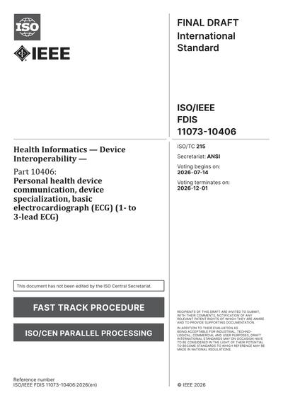 Standards PDF Cover Page