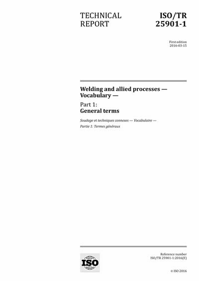Standards PDF Cover Page