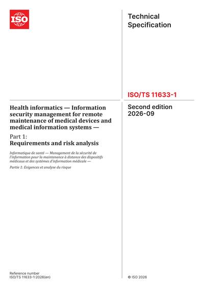 Standards PDF Cover Page