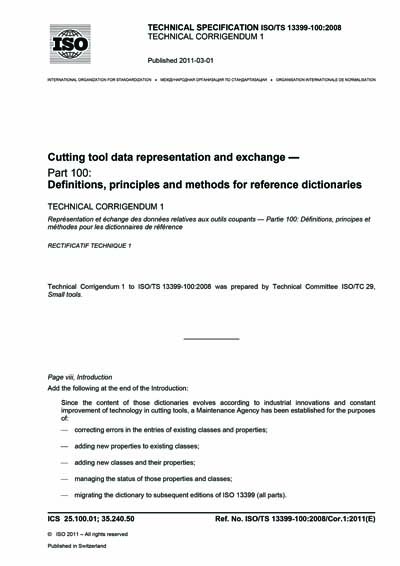Standards PDF Cover Page