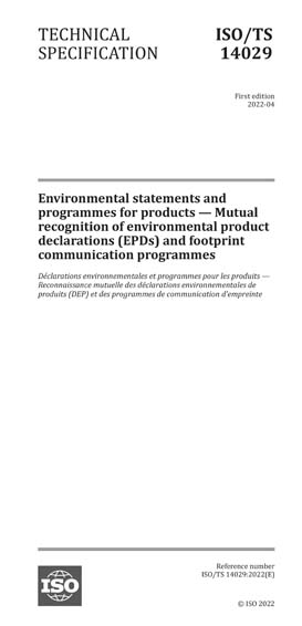 Standards PDF Cover Page