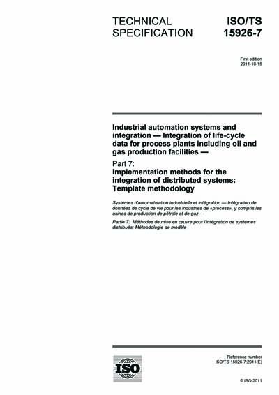 Standards PDF Cover Page