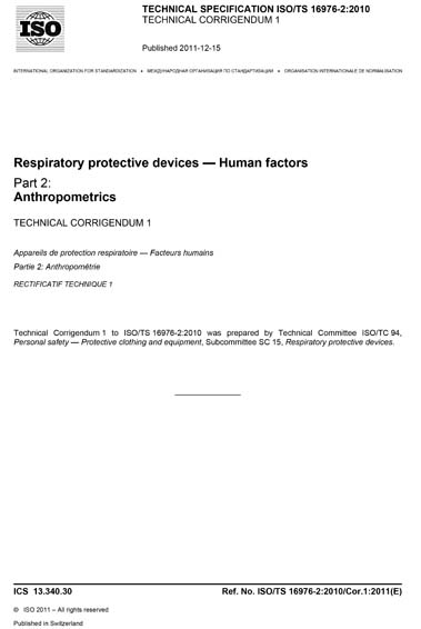 Standards PDF Cover Page