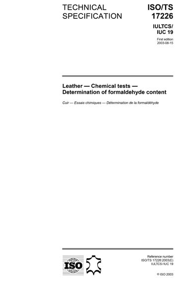 Standards PDF Cover Page