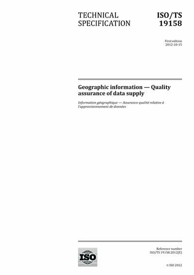 Standards PDF Cover Page