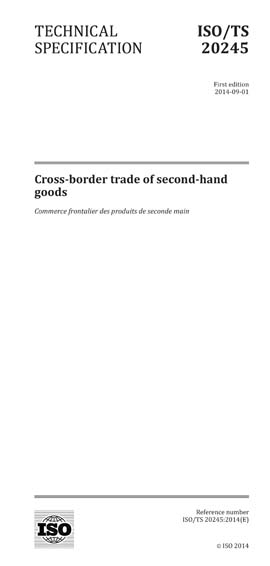 Standards PDF Cover Page